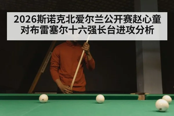 2026斯诺克北爱尔兰公开赛赵心童对布雷塞尔十六强长台进攻分析